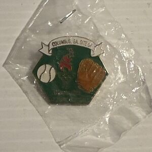 Olympics 1996 Olympic ‎ Softball Columbus Georgia Site   Pin Brand New